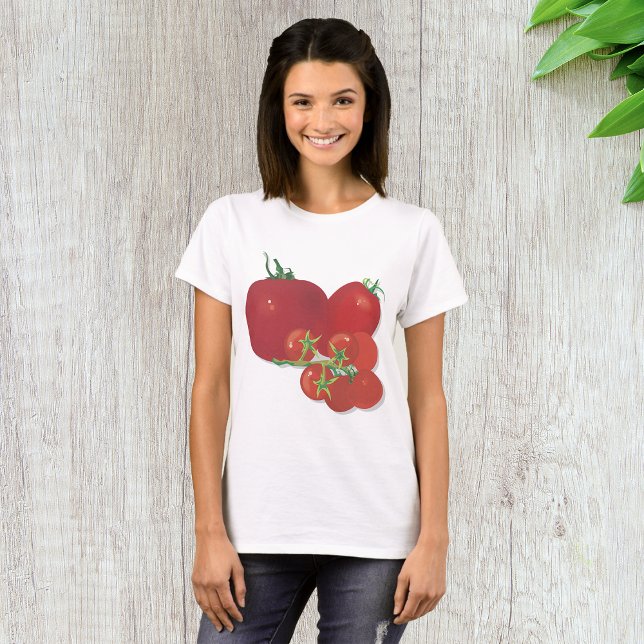Ripe Red Tomatoes T-Shirt (Creator Uploaded)