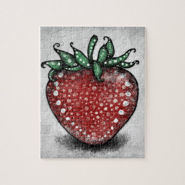 Ripe Strawberry Jigsaw Puzzle (Vertical)