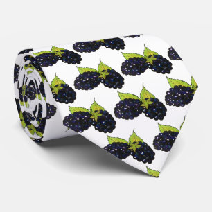 Ripe Summer Blackberries Blackberry Berry Berries Tie