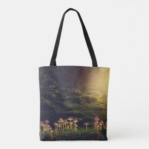 Ripe Wild Mushrooms in the Forest Tote Bag