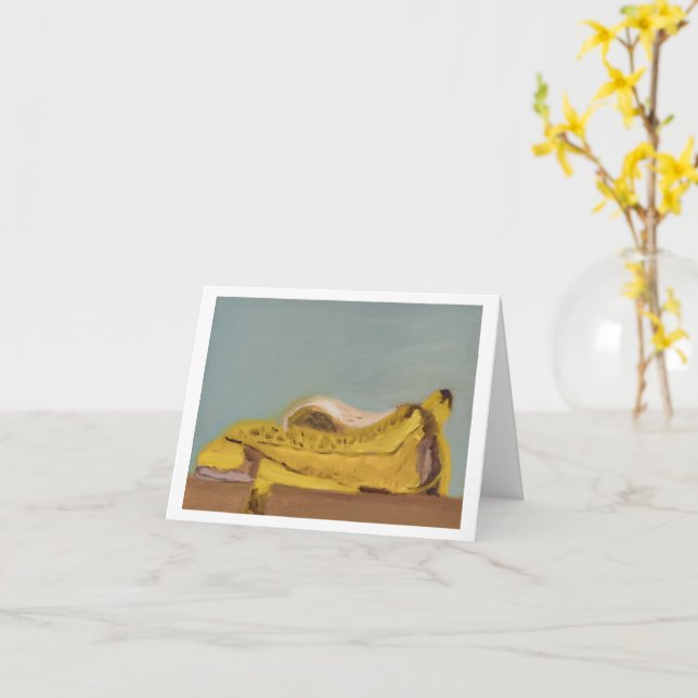 Ripened Peel Card (Yellow Flower)