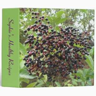 Ripening Elderberries Custom Recipe Binder