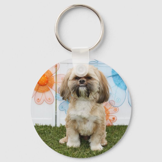 Ripley - Shih Tzu Keychain (Front)