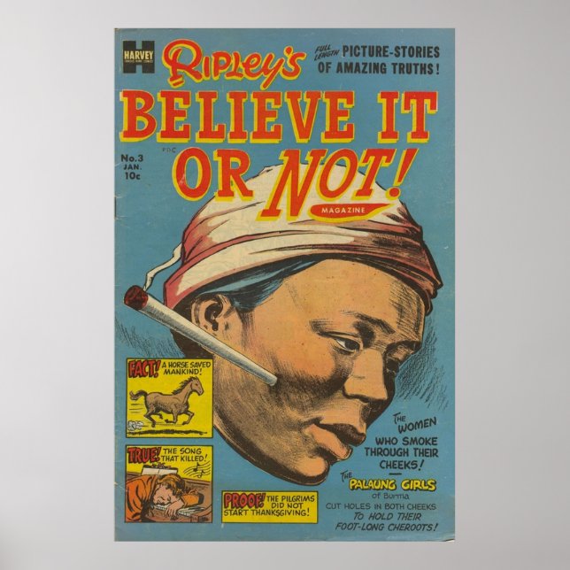 Ripleys Believe It Or Not 003 last issue safe for Poster (Front)