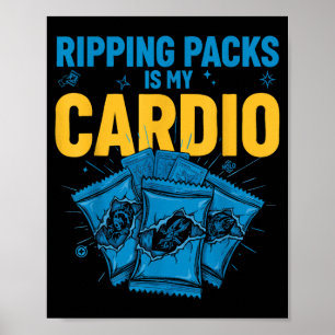 Ripng Packs is My Cardio Trading Card Booster Pack Poster