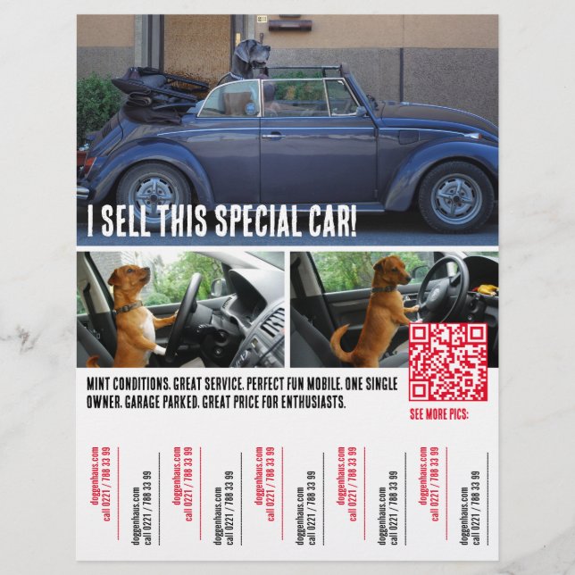 Ripp of Tears Car Selling  Flyer (Front)