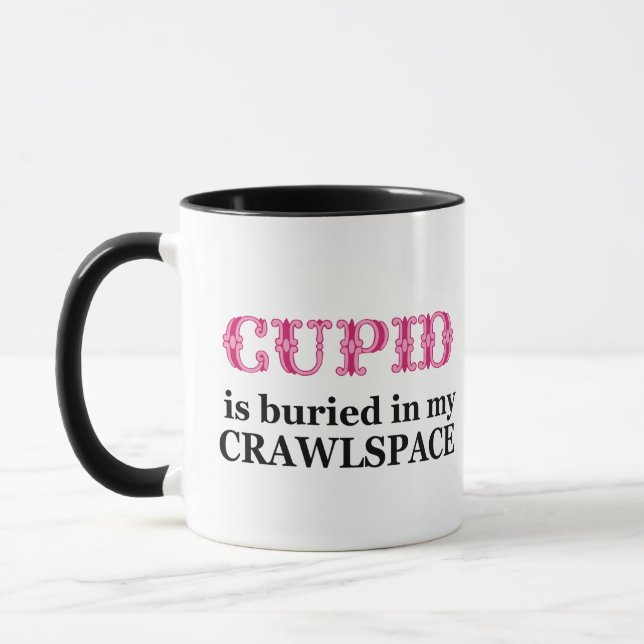 Ripped Cupids Wings Off Mug (Left)