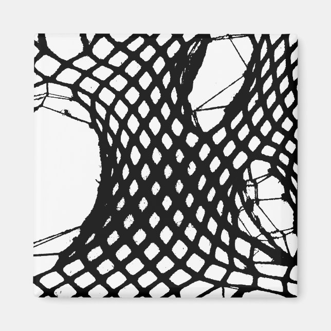 Ripped Fishnets Magnet (Front)