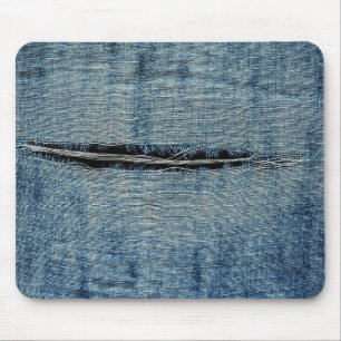 Ripped Jeans Mouse Pad