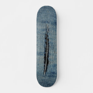Ripped Jeans Skateboard