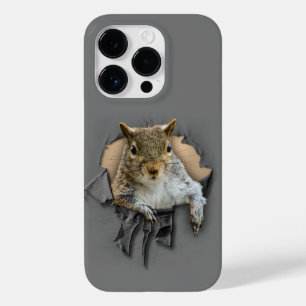 Ripped Shirt Squirrel Case-Mate iPhone Case