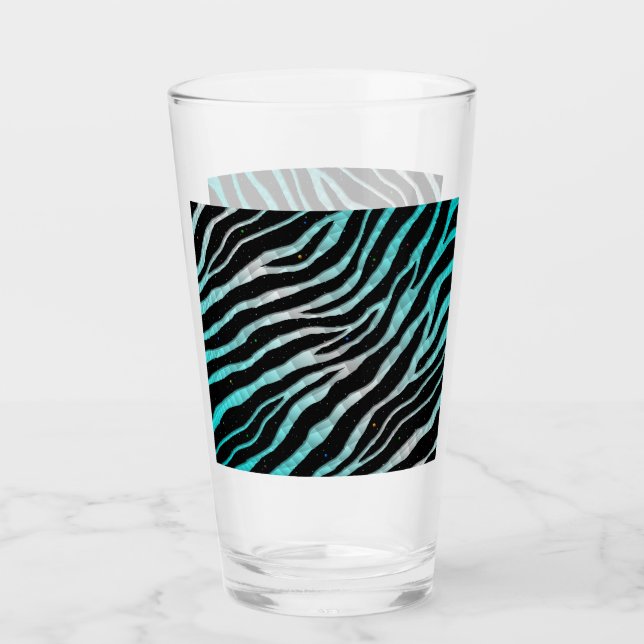 Ripped SpaceTime Stripes - Cyan/White Glass (Front)