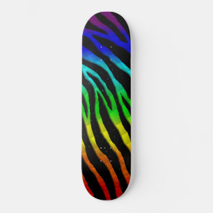 Ripped SpaceTime Stripes - Light Spectrum Skateboard