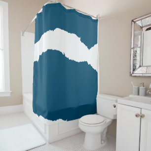 Ripped Wave Ocean blue