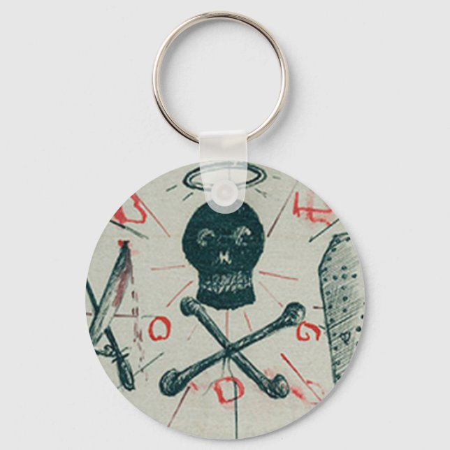 Ripper Doodles Keychain (Front)