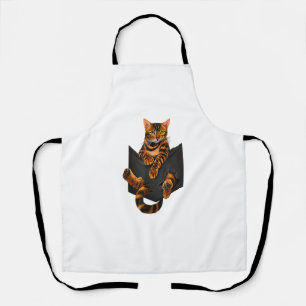ripper pocket Bengal lover gift  Apron
