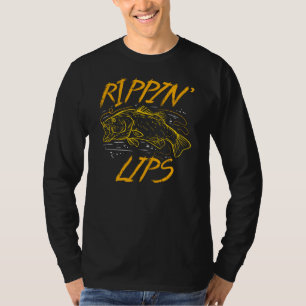 Rippin Lips Fish Illustration with Hook T-Shirt