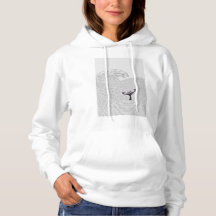 Ripple Before Wave Hoodie White