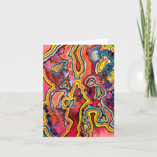 Ripple Blank Notecard
