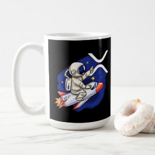 Ripple cryptocurrency - XRP Astronaut Coffee Mug