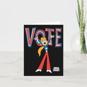 Ripple Junction X Schoolhouse Rock Vote For Sarah  Card