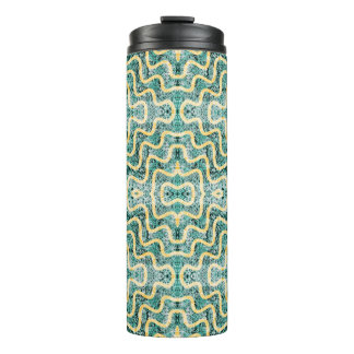 Ripple Teal Thermal Tumbler