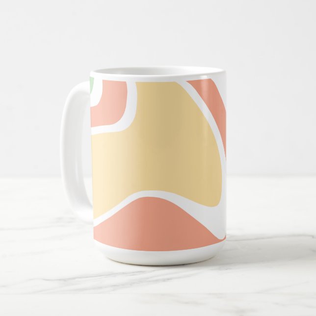 Ripple waves liquid coffee mug (Front Left)
