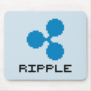 Ripple XRP 8-Bit Logo Mousepad