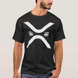 Ripple XRP avec les yeux Tshirt