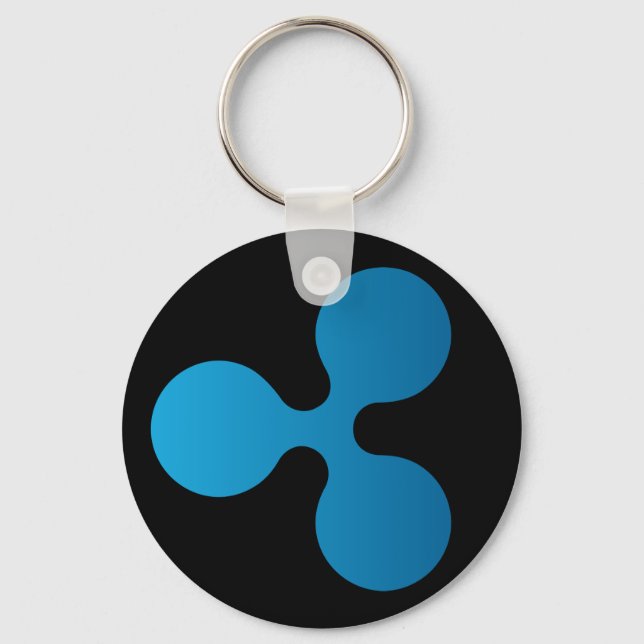Ripple XRP Basic Keychain (Dark) (Front)