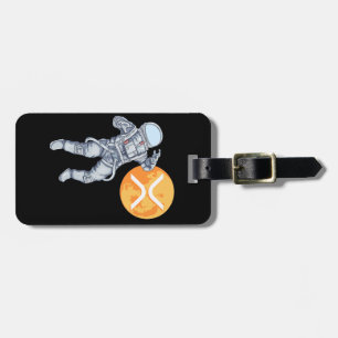 Ripple XRP  Cryptocurrency -Crypto Astronaut Luggage Tag