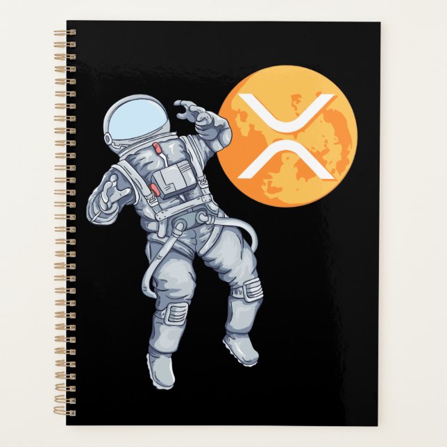 Ripple XRP Cryptodevise -Astronaute de Crypto (Devant)