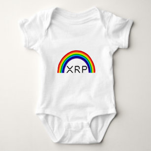 Ripple XRP rainbow baby grow Bodysuit