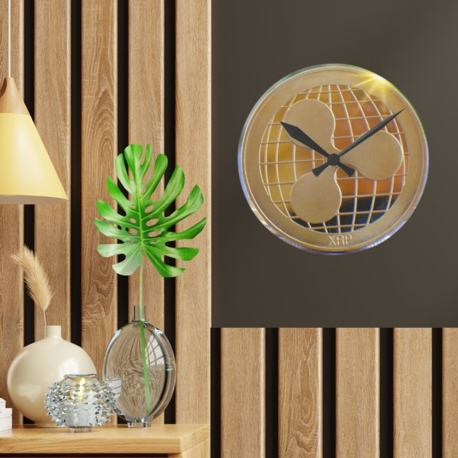 Ripple XRP  Round Clock (Creator Uploaded)