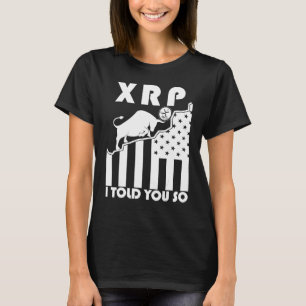 Ripple Xrp Trader Crypto Asset Trade Bull Trend Gr T-Shirt