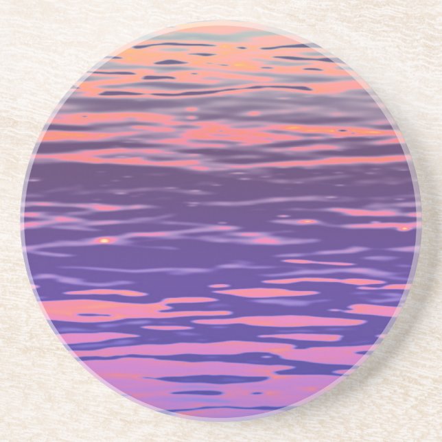 Rippled rainbow water coaster (Front)