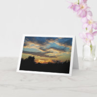 Rippled Sky Landscape