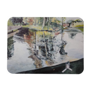 Ripples and Birdhouse Kew Gardens 2014 Magnet