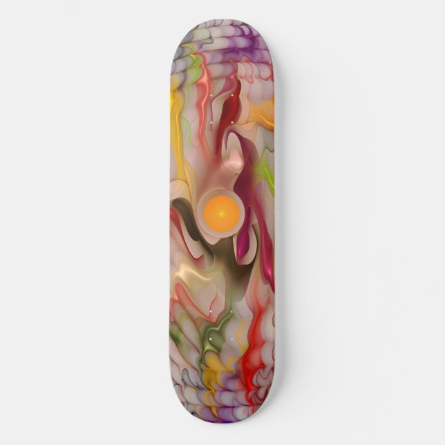 'Ripples of Love' skateboard deck (Front)