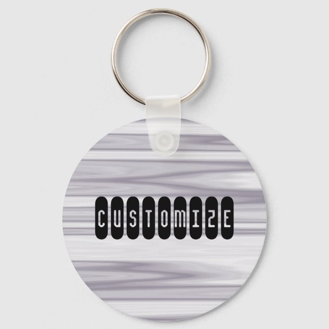 Ripples - Template Keychain (Front)