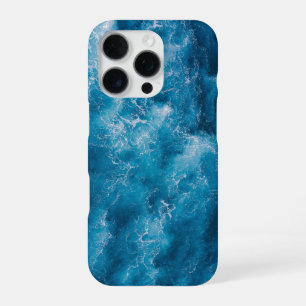 Rippling Ocean Water iPhone Case – Serene Blue Sea