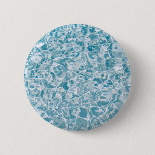 Rippling Water 2 Inch Round Button