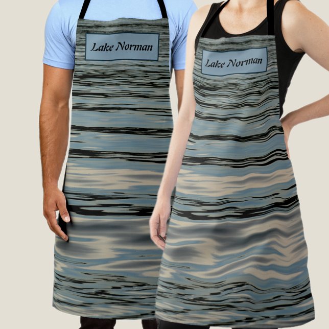 Rippling Water Favourite Lake all-over print apron (Creator Uploaded)