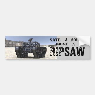 Ripsaw bumper sticker