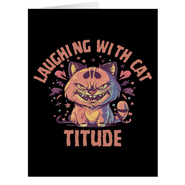 Rire avec Cat-titude (Devant)