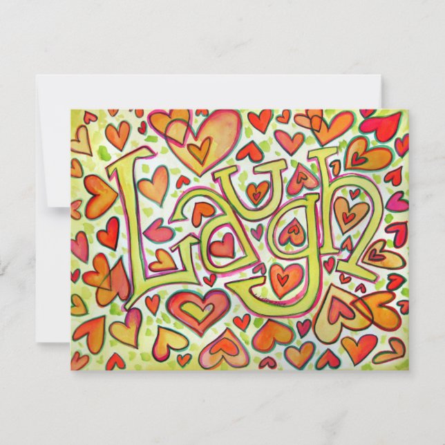 Rire Invitation (Devant)