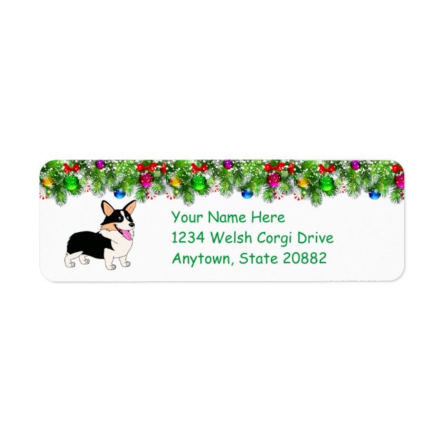 Rire Tricolor Welsh Corgi (Devant)