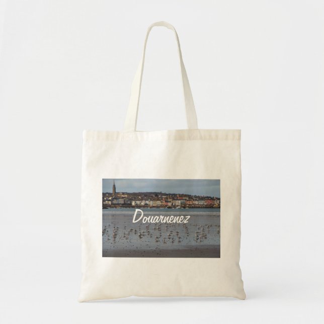 Ris beach in Douarnenez Tote Bag (Front)