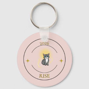 Rise 2026 Kitten Keychain