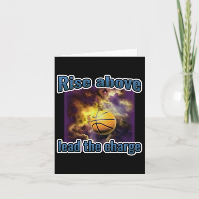 Rise Above Lead The Charge  Card (Front)